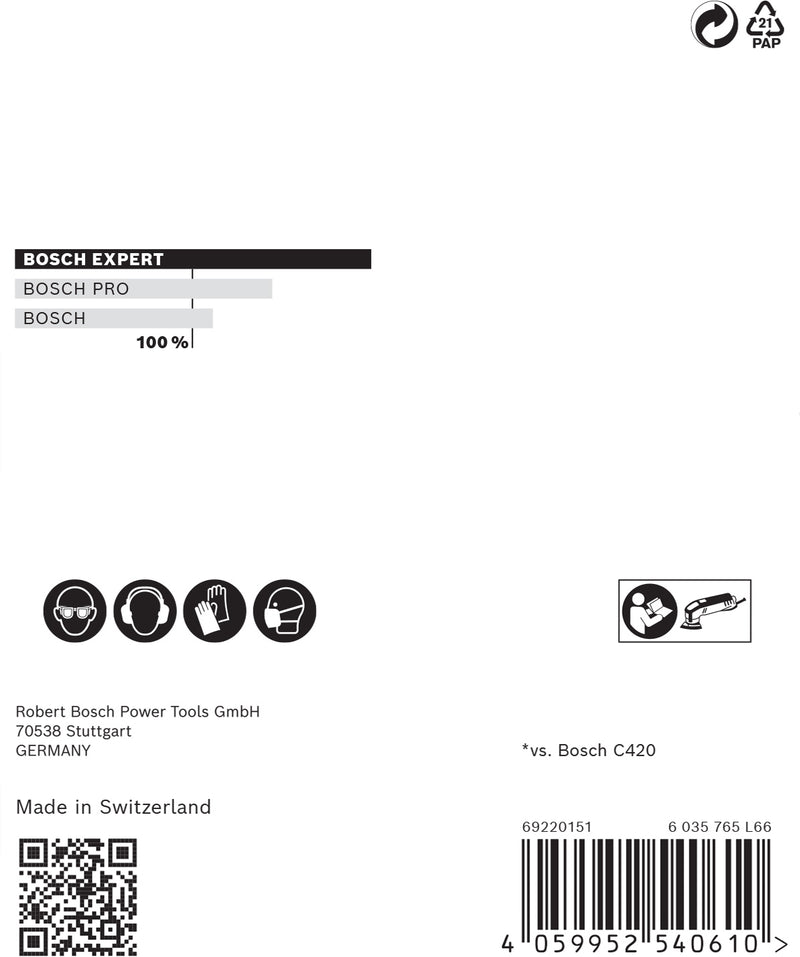 Bosch EX 5 foi abrazive delta M480 93x93,G320