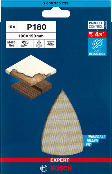 Conjunto de lixas Bosch M480,100X150mm,180