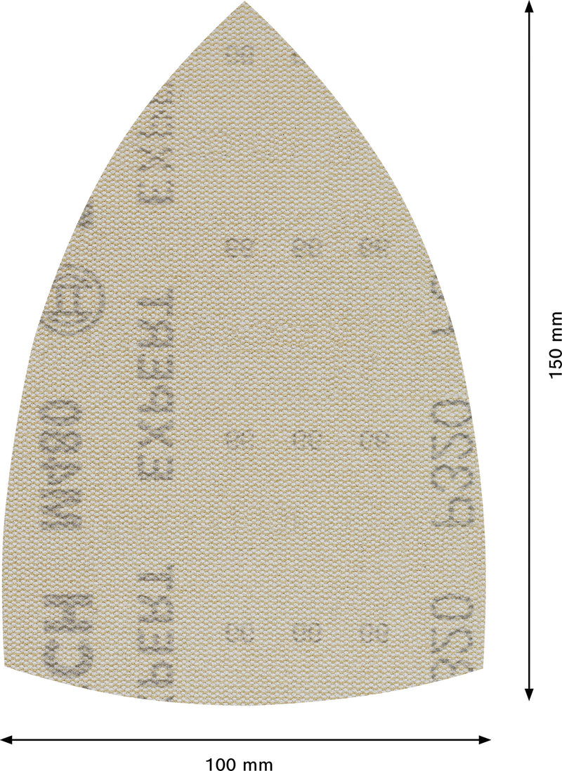 Conjunto de lixas Bosch M480,100X150mm,320