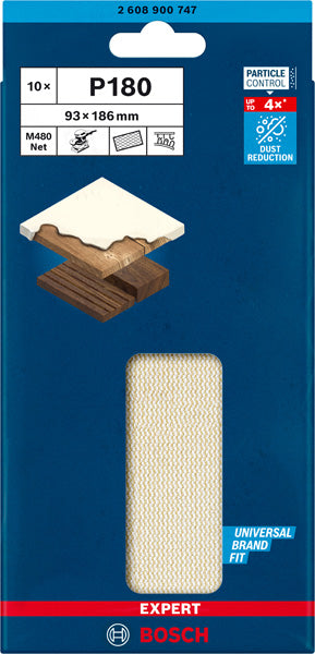 Bosch Set Of Sanding Papers M480,93X186mm,180,