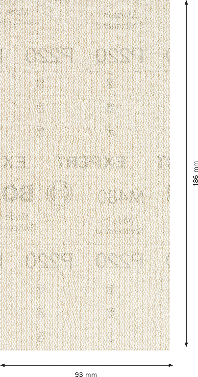 Bosch Set Of Sanding Papers M480,93X186mm,220,