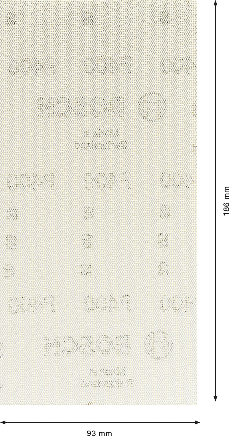 Bosch Set Of Sanding Papers M480,93X186mm,400,