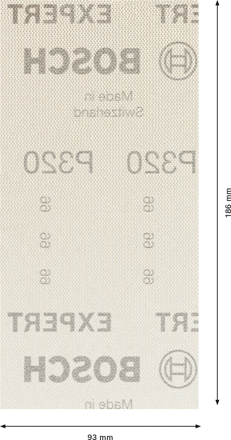 Bosch Set Of Sanding Papers M480,93X186mm,320,