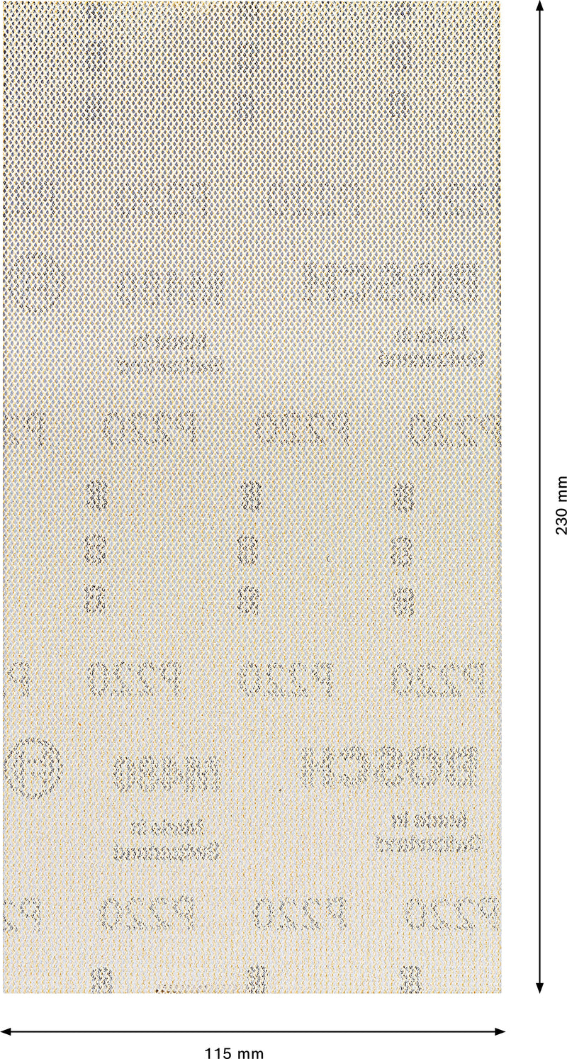 Bosch EX 10 foi abrasivo M480 115x230mm,G220