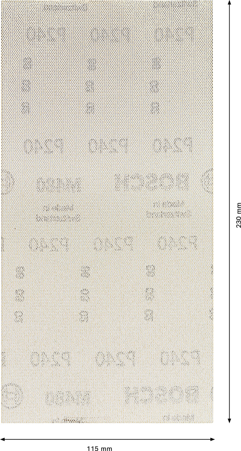 Bosch EX 10 foi abrasivo M480 115x230mm,G240