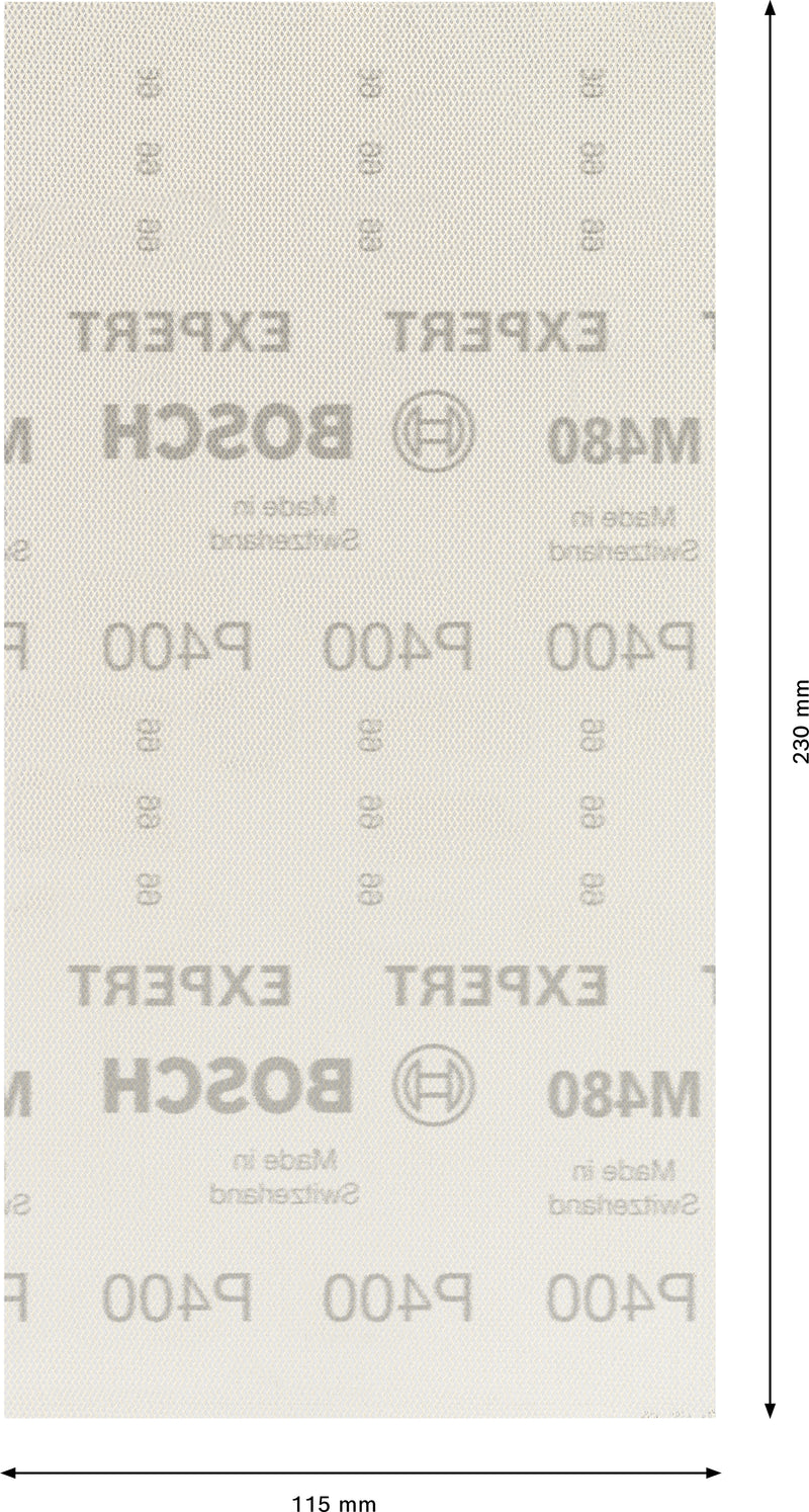 Bosch EX 10 foi abrasivo M480 115x230mm,G400