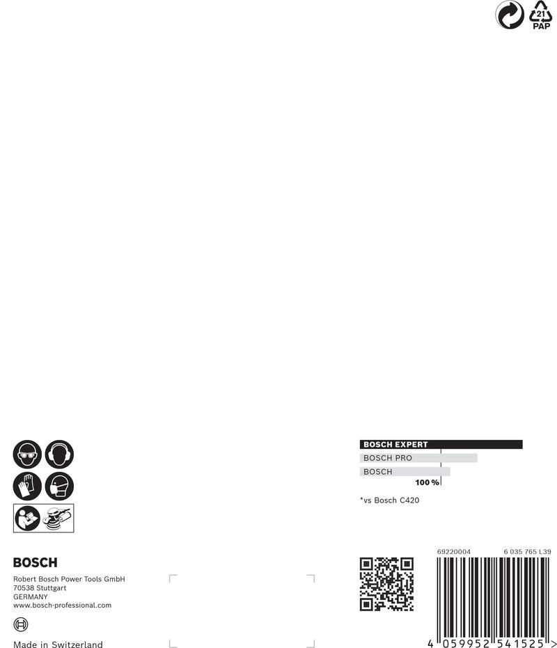 Bosch Sanding Sheet ExC470,G60,150mm