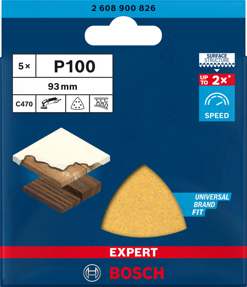 Bosch Sanding Sheet ExC470,G100,93x93mm