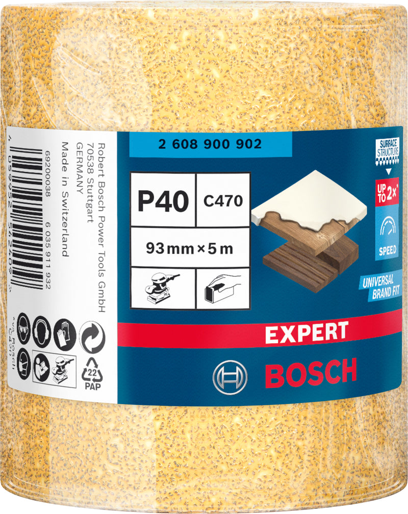 Bosch Sanding Sheet ExC470,G40,93mmx5m