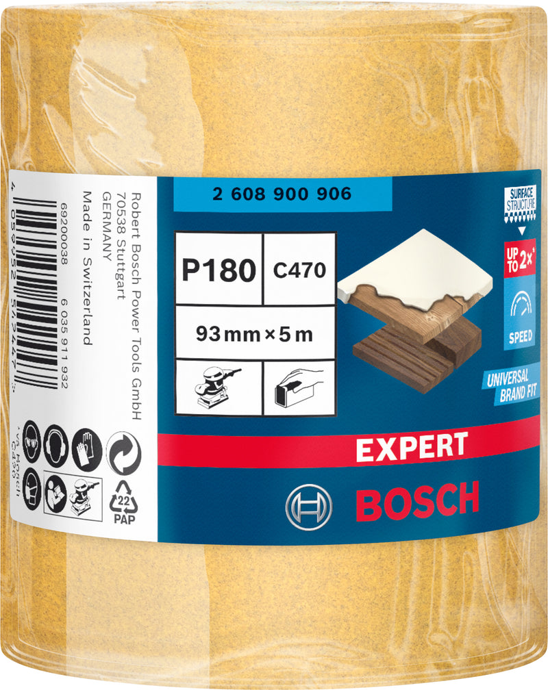 Bosch Sanding Sheet ExC470,G180,93mmx5m