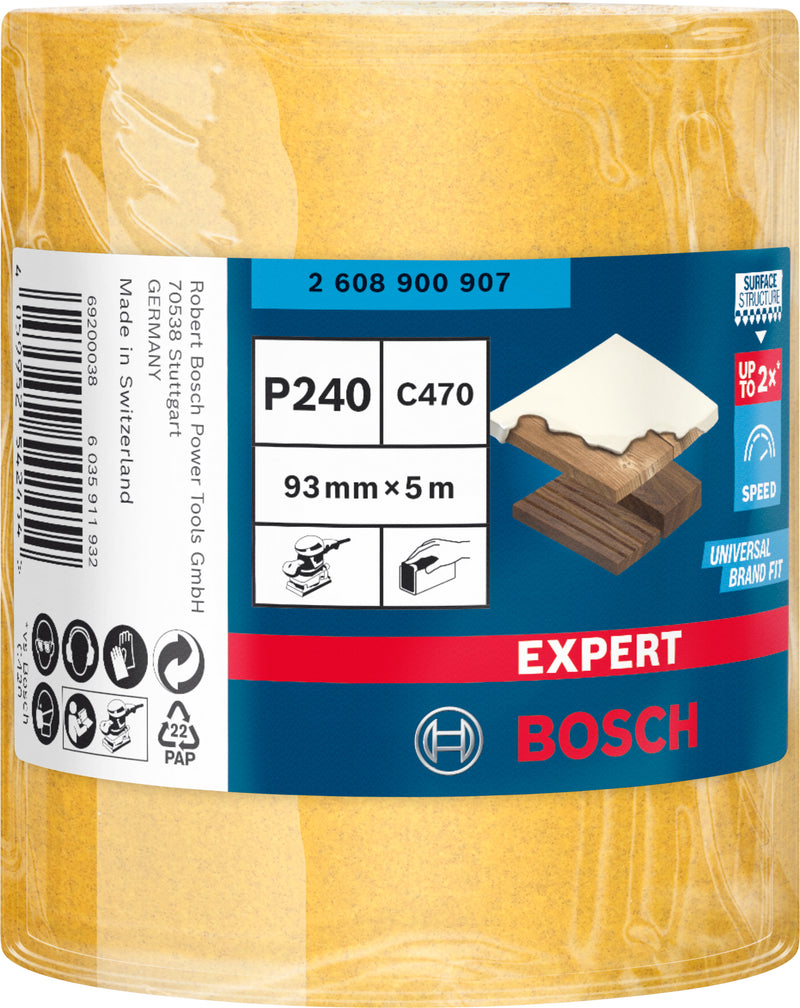 Bosch Sanding Sheet ExC470,G240,93mmx5m