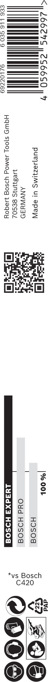 Bosch Sanding Sheet ExC470,120,230x280mm