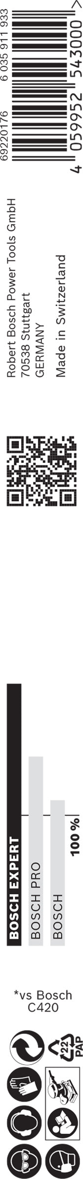 Bosch Sanding Sheet ExC470,150,230x280mm