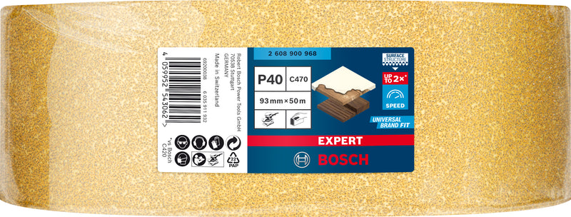 Bosch Sanding Sheet ExC470,G40,93mmx50m