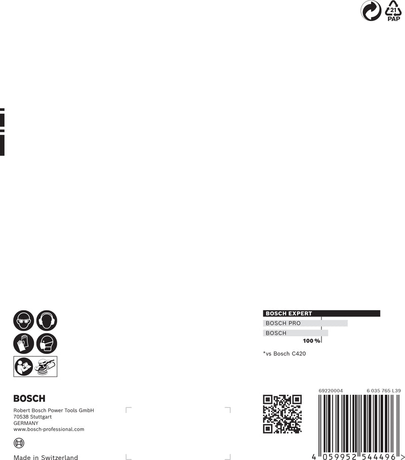 Bosch Sanding Sheet ExC470,Set,150mm