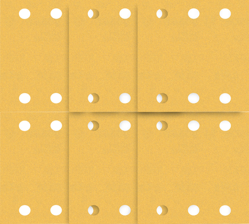 Conjunto de folhas de lixa Bosch ExC470, 115x140 mm