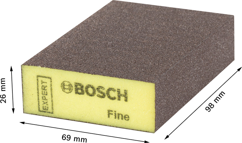 Abrasivos de espuma Bosch Ex,Std,Bloque,F,50x