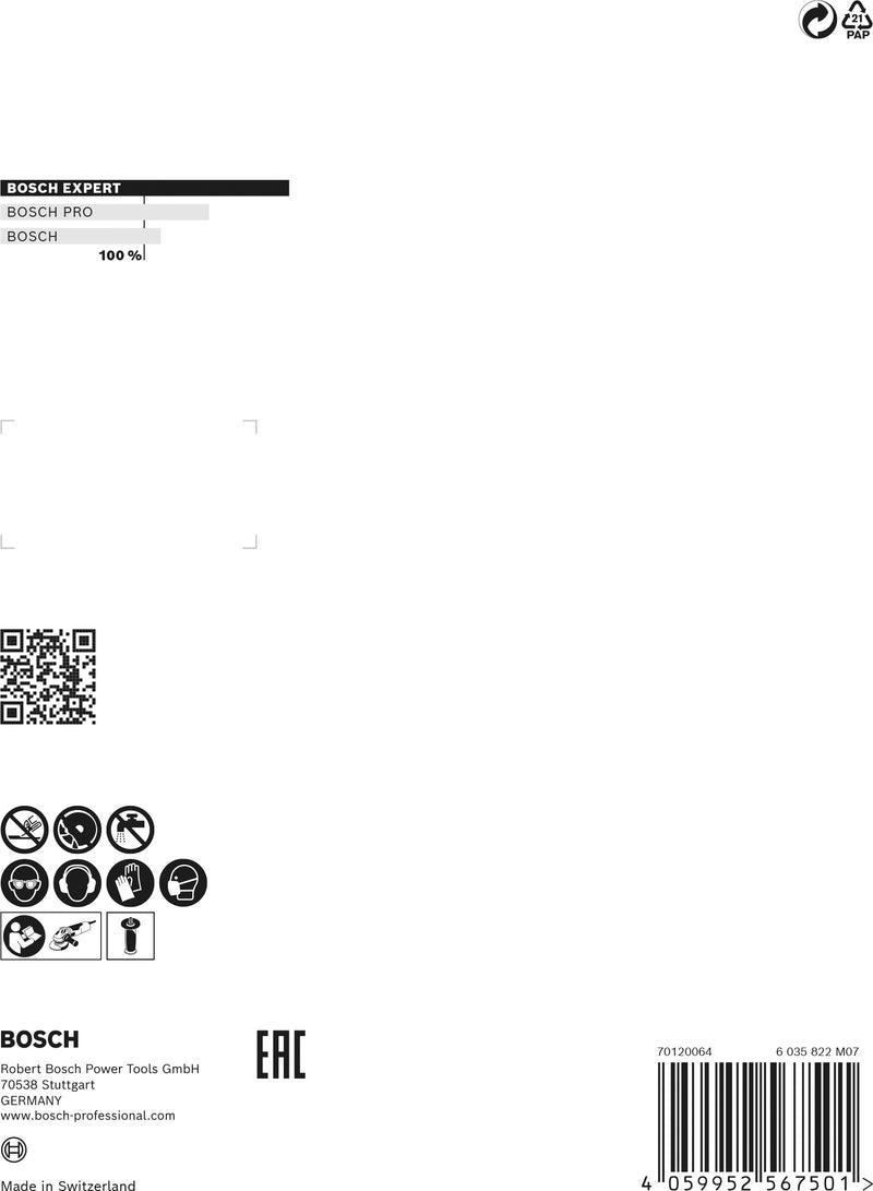 Bosch Cutting-Off Wheel RBE X-LOCK CMW Ø115