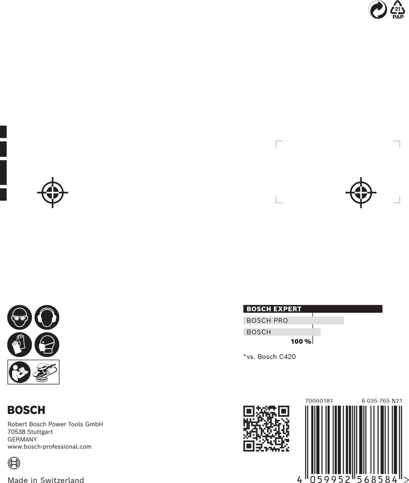 Bosch Set Of Sanding Papers M480+Saver,125mm,S