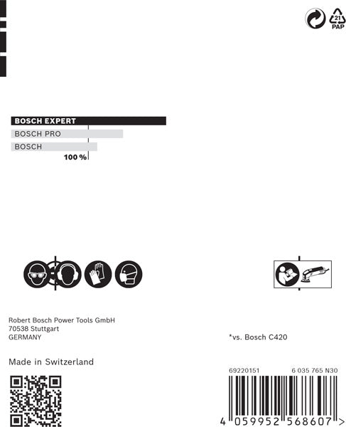 Bosch Set Of Sanding Papers M480,93x93mm,Set,6