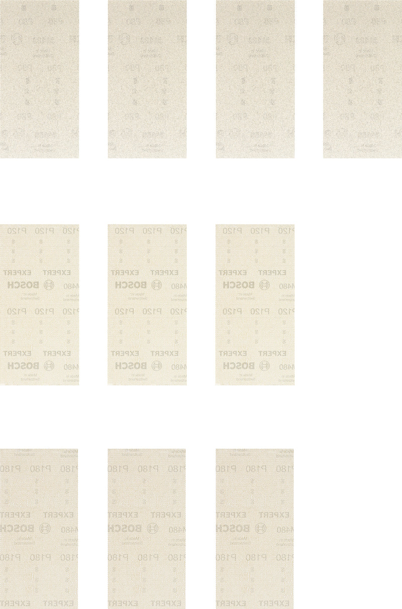 Bosch Set Of Sanding Papers M480,93x186,Set,10