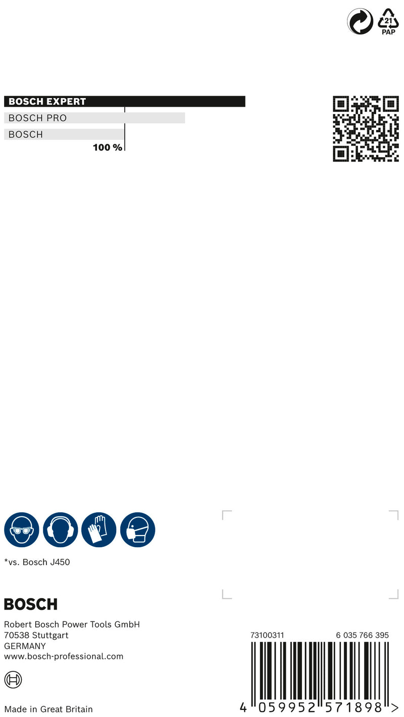 Velo de limpeza Bosch N880_HP_115_140_VFA