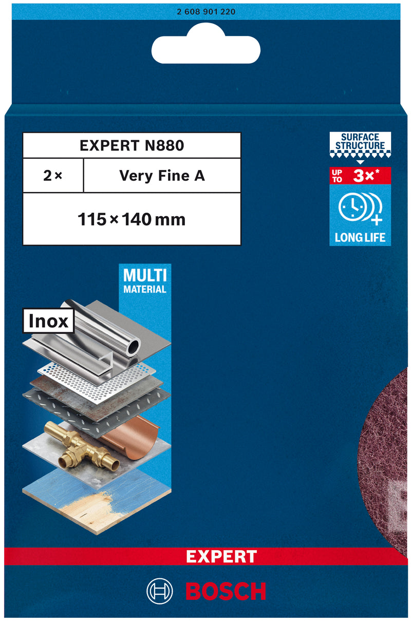 Velo de limpeza Bosch N880_HP_115_140_VFA