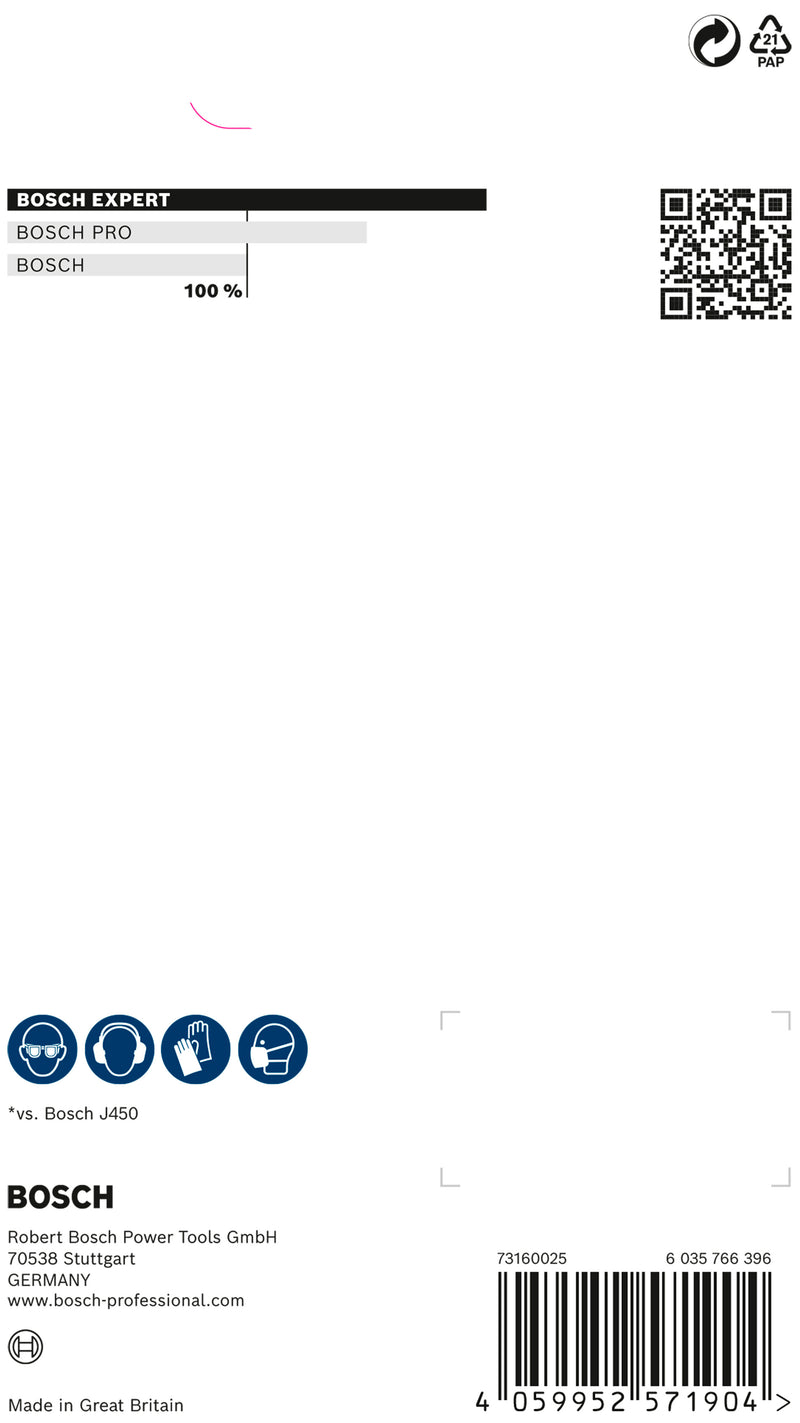 Velo de limpeza Bosch N880_HP_115_140_GPXS