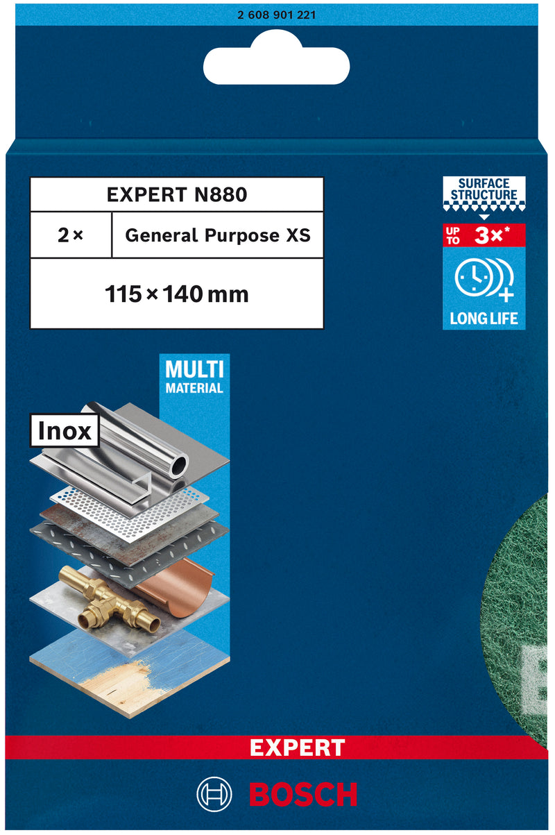Velo de limpeza Bosch N880_HP_115_140_GPXS