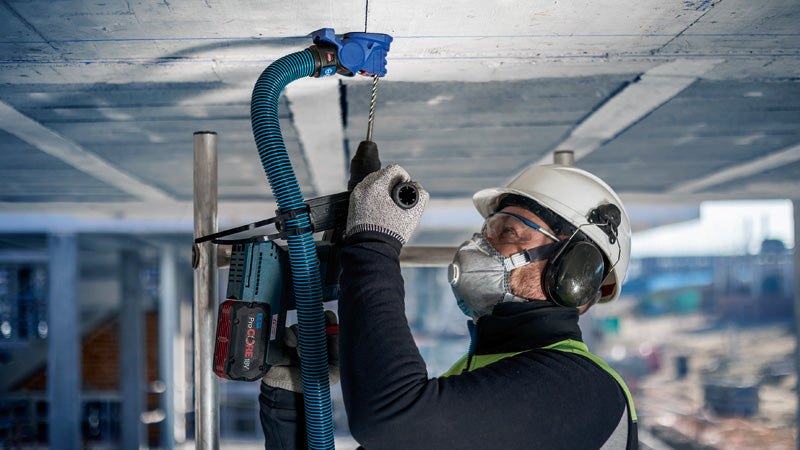 Adaptador de limpeza de pó Bosch EXPERT SDS para berbequim