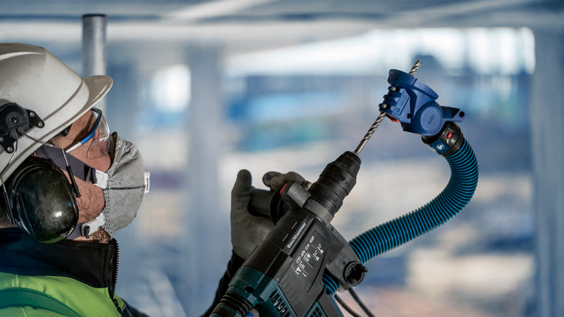 Adaptador de limpeza de pó Bosch EXPERT SDS para berbequim