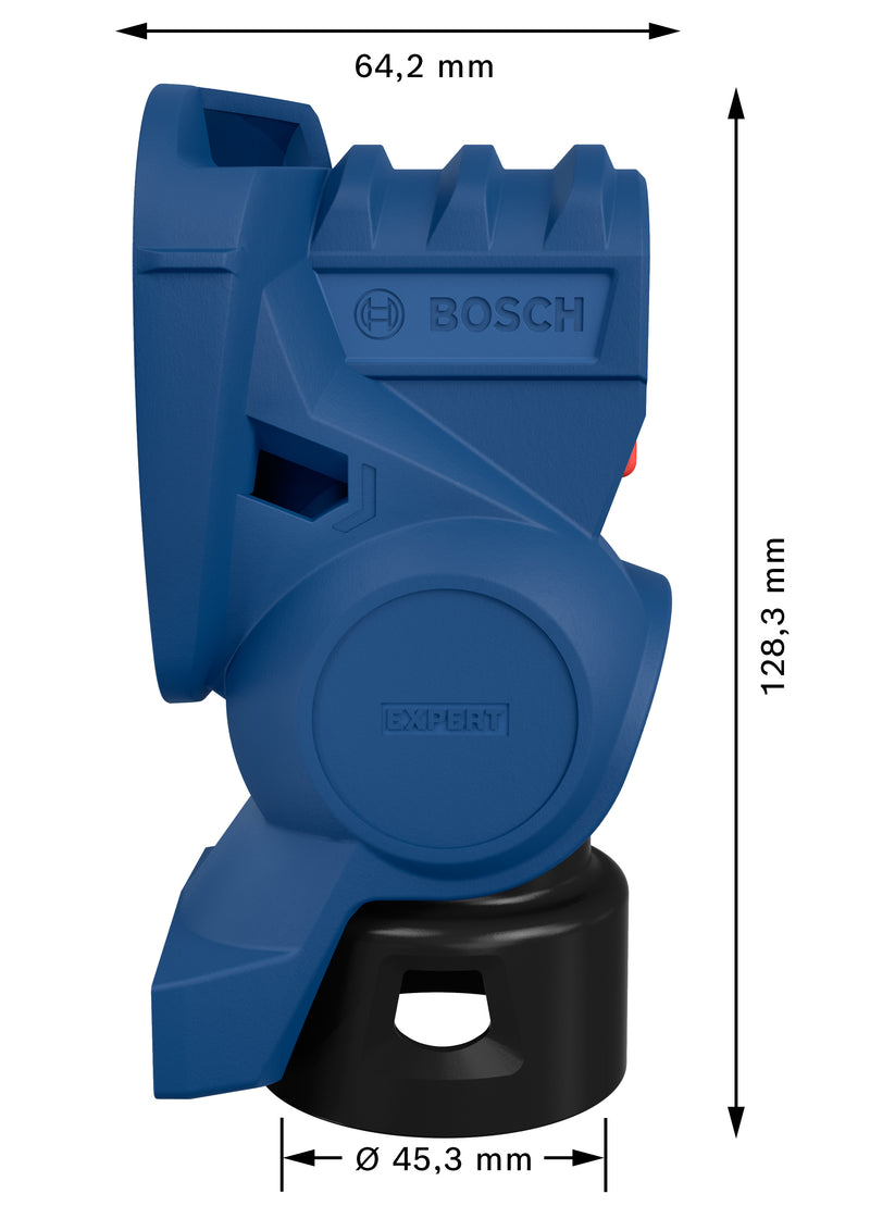 Adaptador de limpeza de pó Bosch EXPERT SDS para berbequim