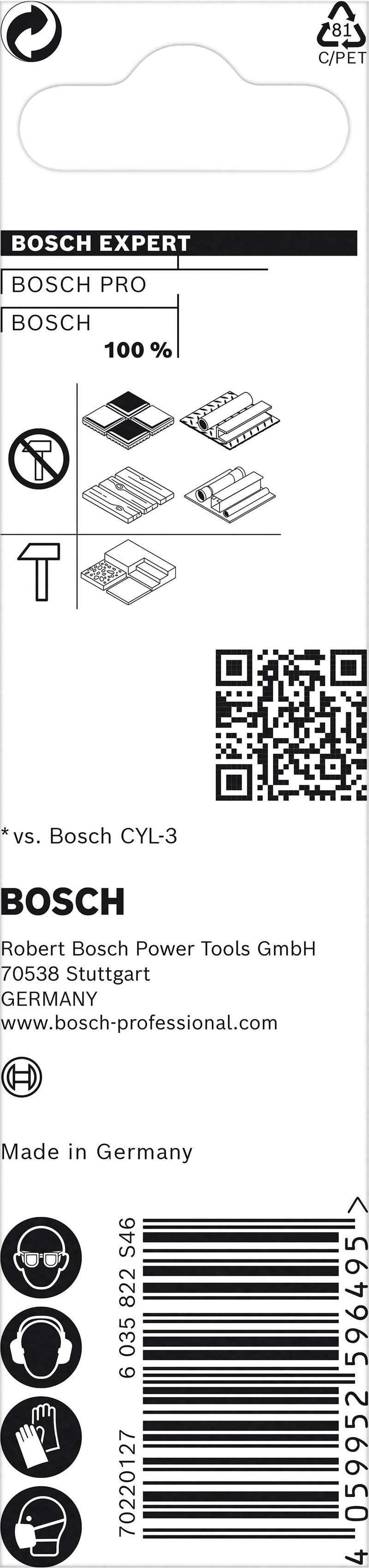 Broca de impacto Bosch Multic. CYL-9 6,5x200x2