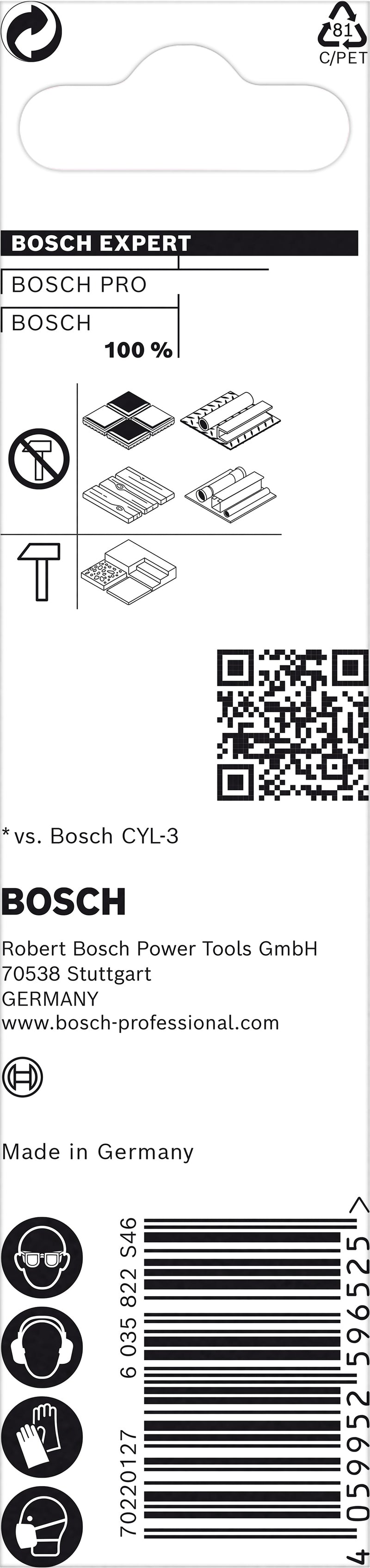 Broca de impacto Bosch Multic. CYL-9 10x200x25