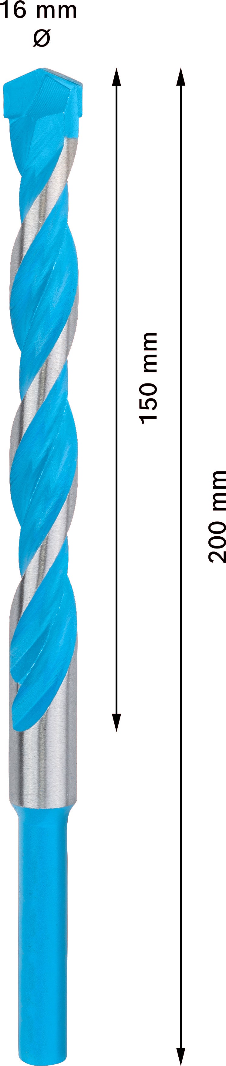 Broca de impacto Bosch Multic. CYL-9 16x150x20