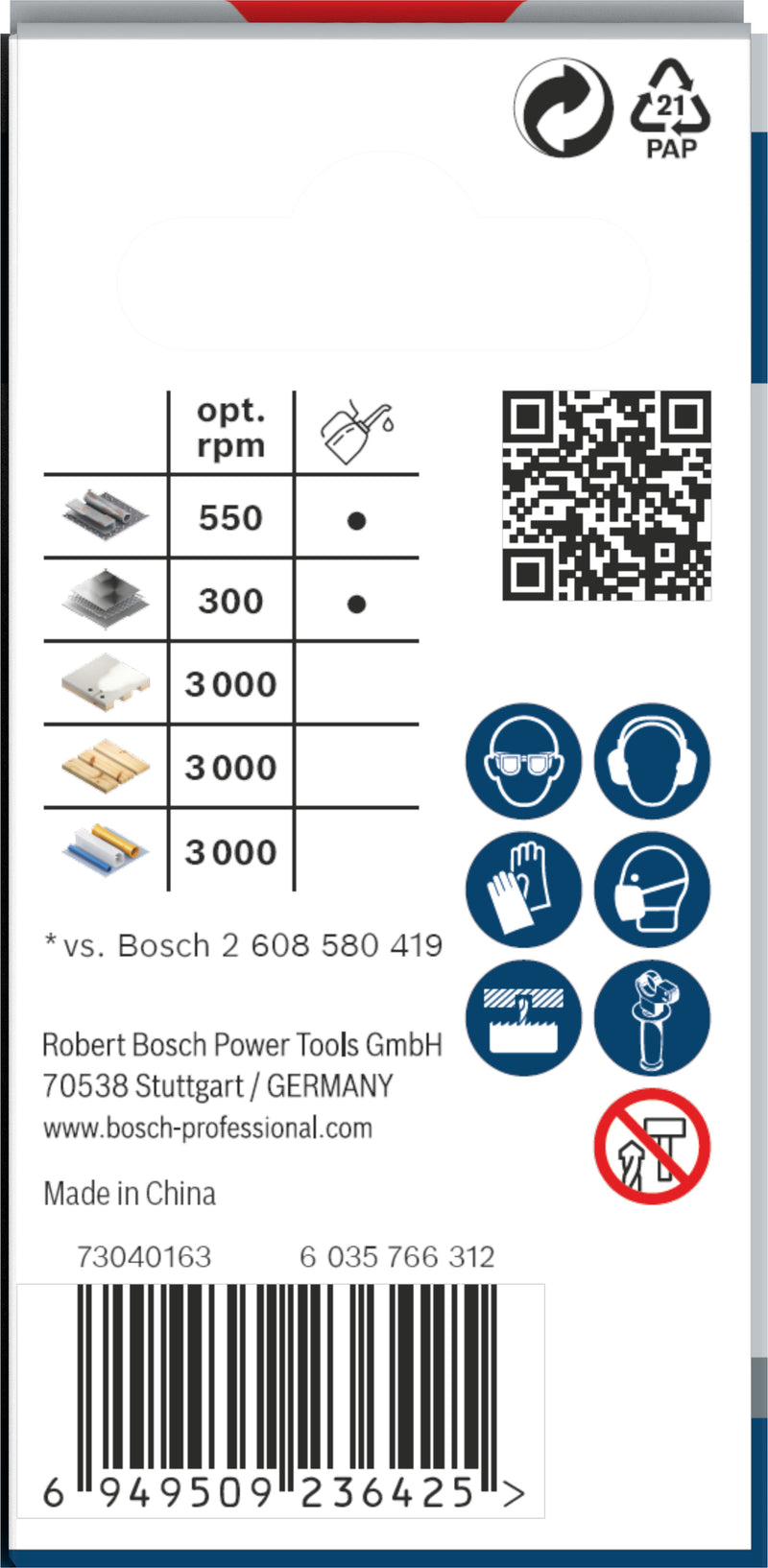 Serra Copo Bosch T MM B 14mm