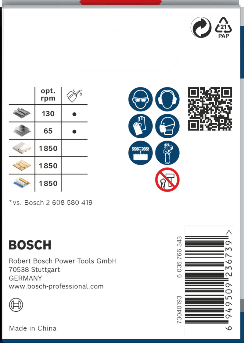 Bosch Hole Saw T MM B 65mm