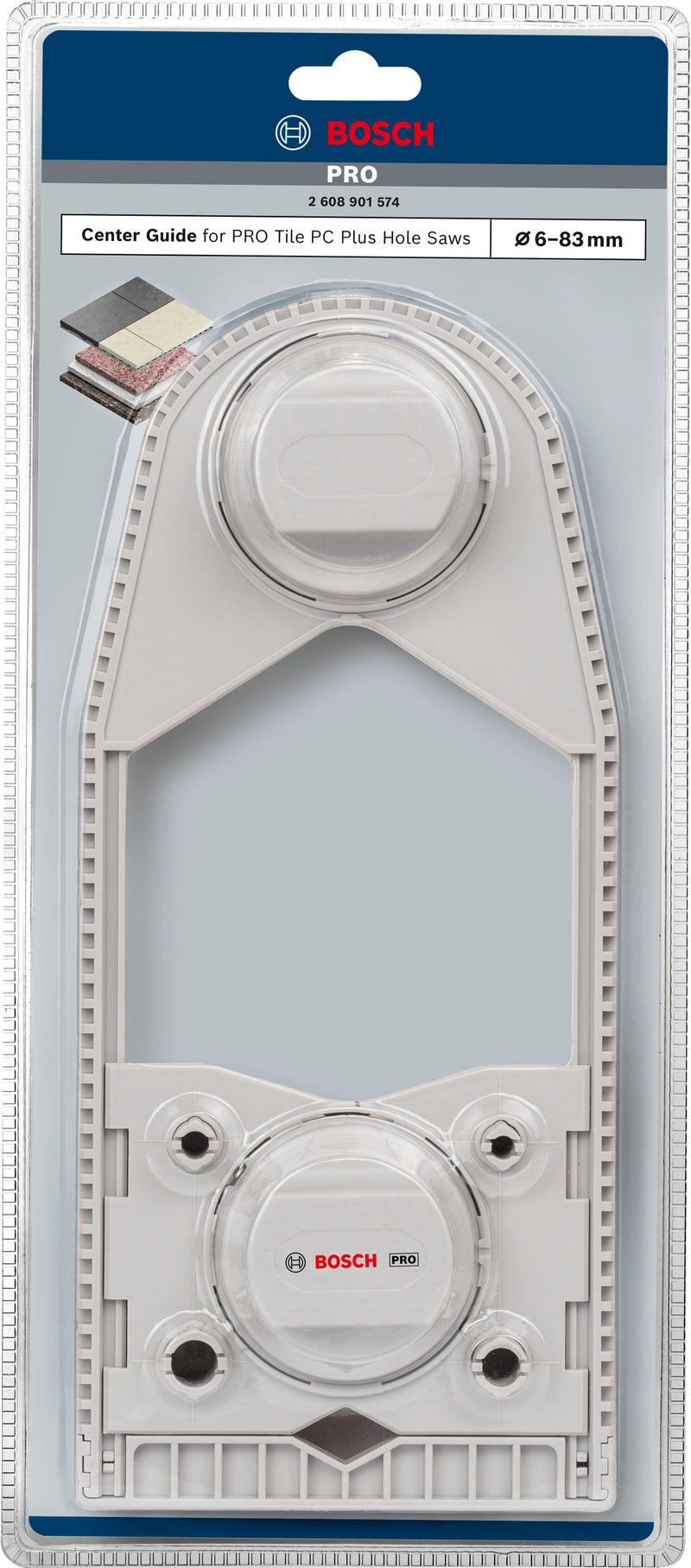 Elemento de localização Bosch H Guia central D