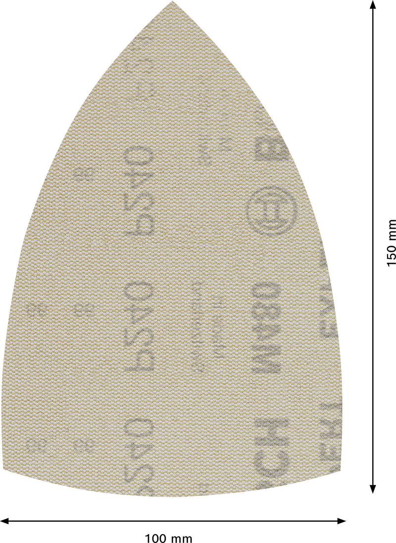 Bosch M480, 100x150mm, P240, 50x