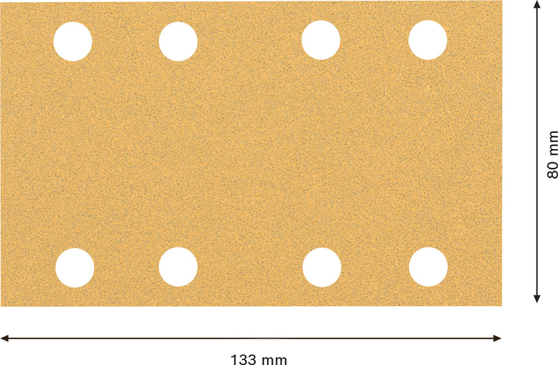 Bosch C470,80x133mm,P80,50x