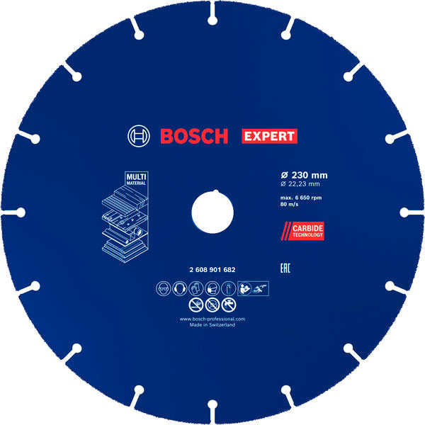 Roda Multiuso de Carboneto Bosch EXPERT 230