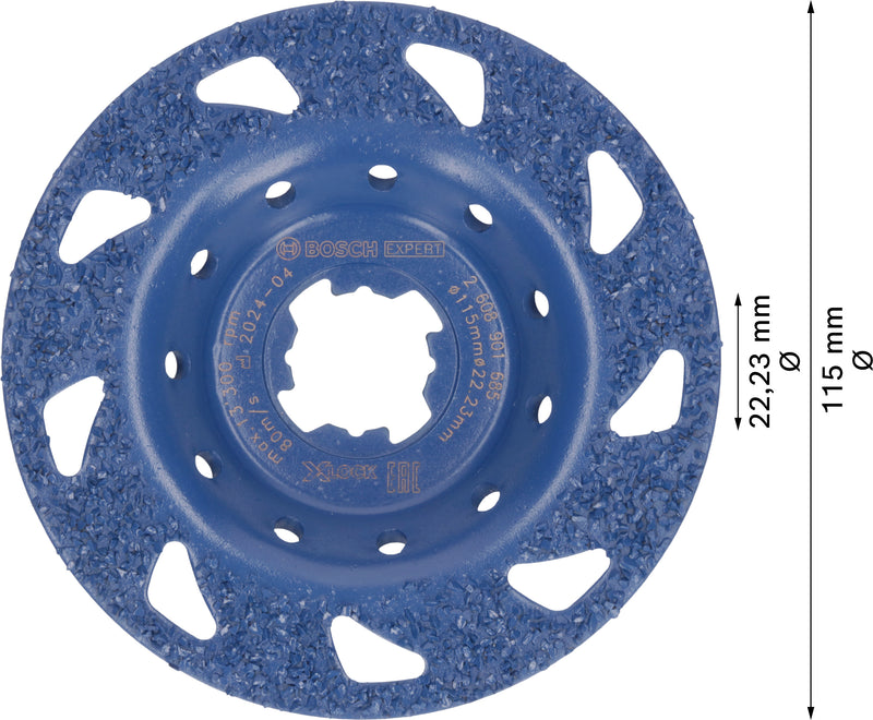Bosch EXPERT Multi Material Carbide Grinding H