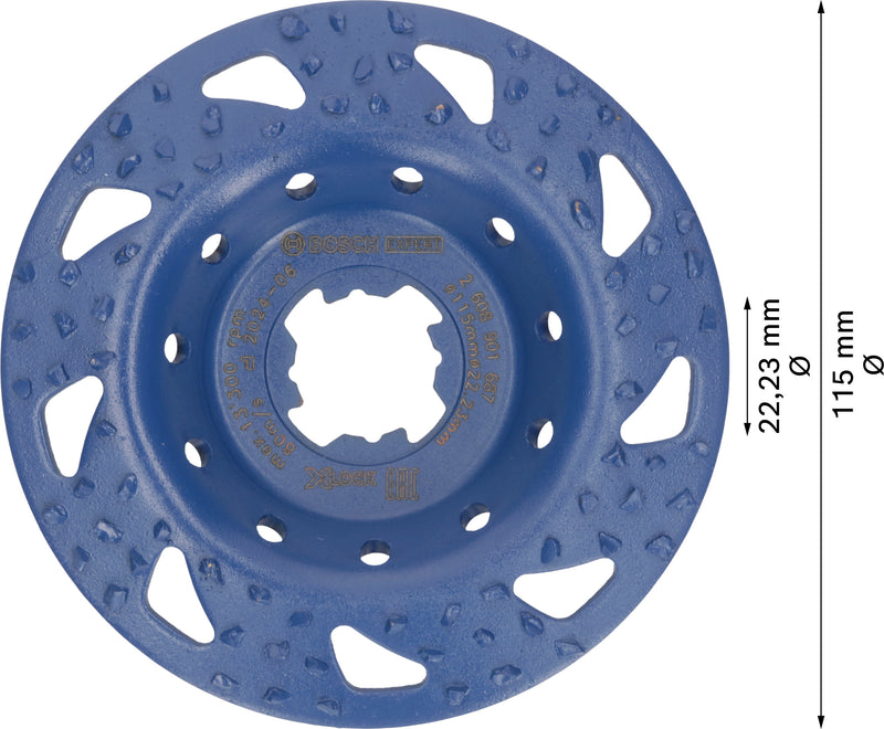 Bosch EXPERT Multi Material Carbide Grinding H