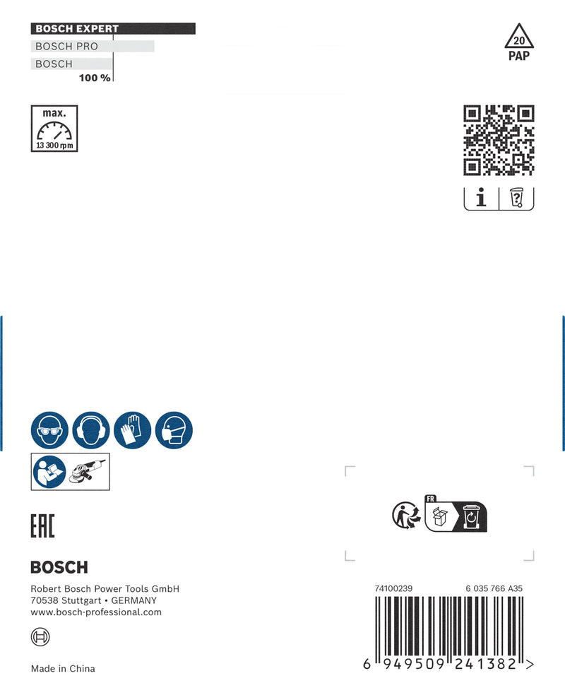 Bosch EXPERT Multi Material Carbide Grinding H