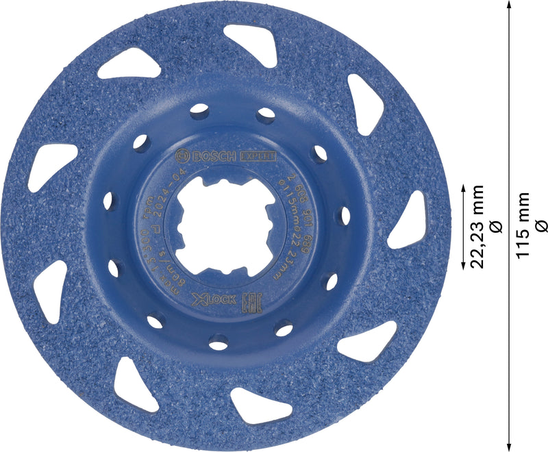 Bosch EXPERT Multi Material Carbide Grinding H