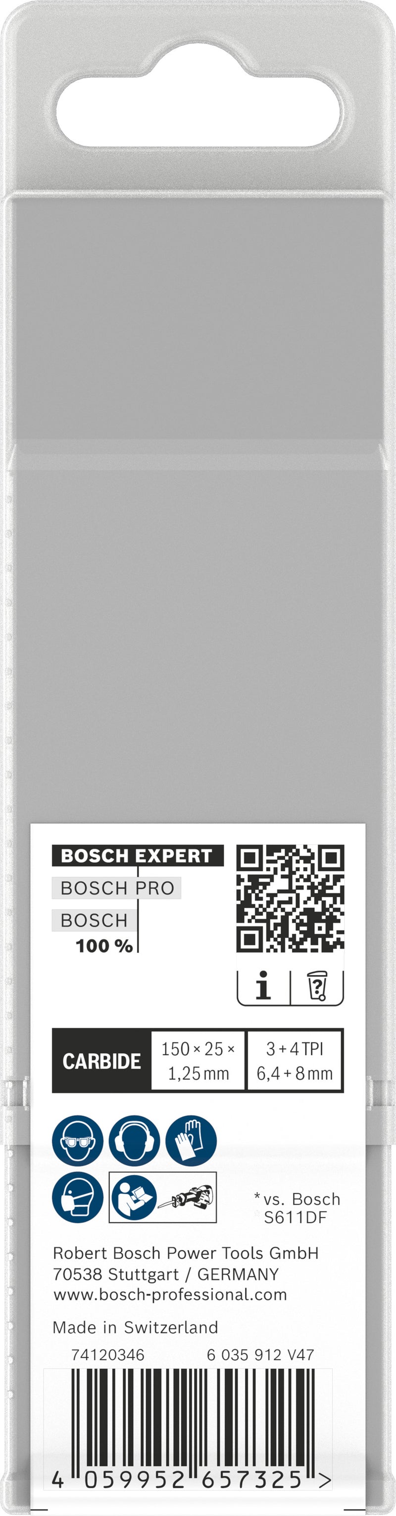 Hojas de sierra eléctrica, accesorios especiales de Bosch (Expert Multi Material Demolition Blade S681KLHM, 10 piezas)