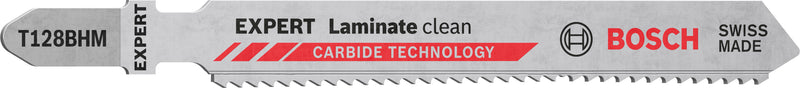 Bosch Jigsaw Blade T128BHM EXPERT Laminate Clean, 2 pcs.