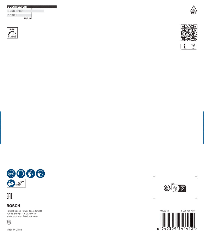 Bosch EXPERT Multi Material Carbide Grinding H