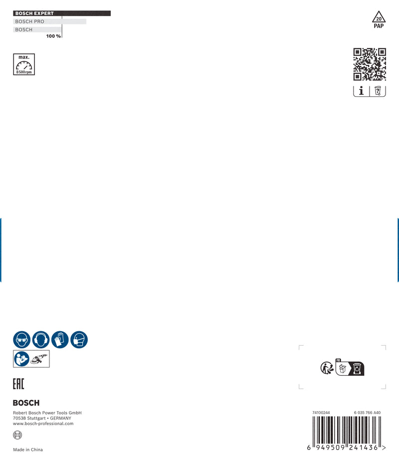 Bosch EXPERT Multi Material Carbide Grinding H