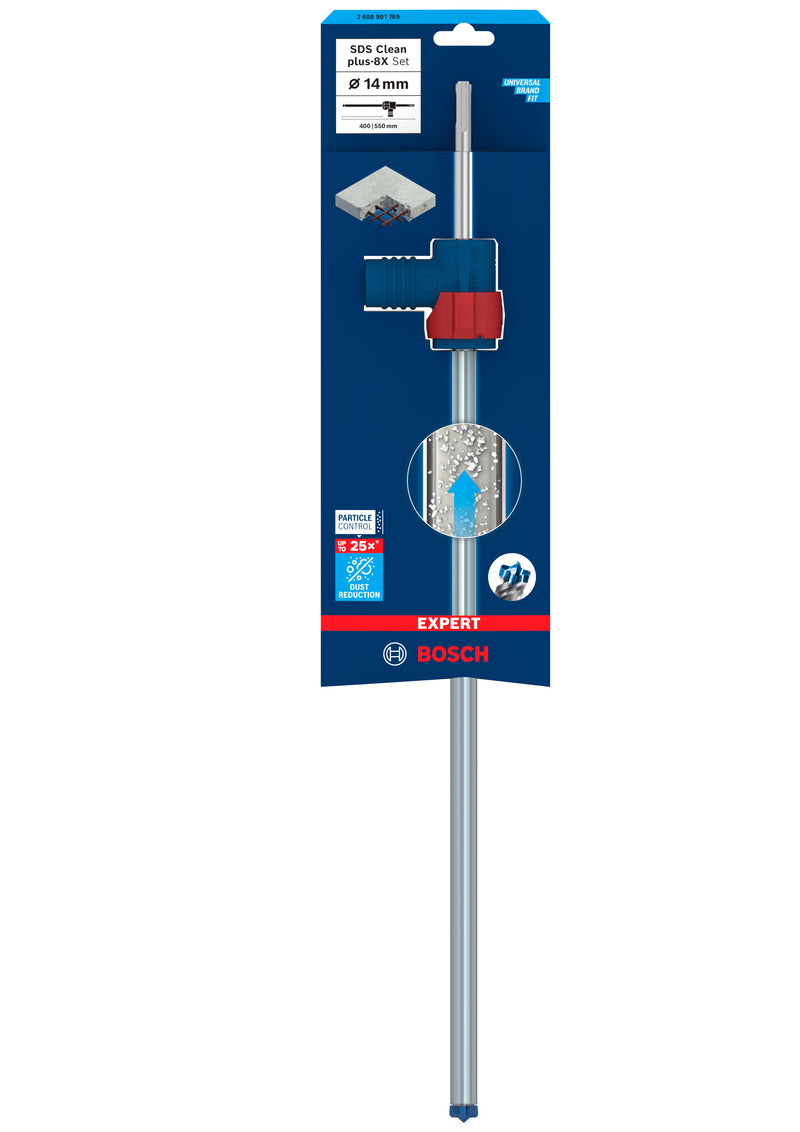 Bosch EXPERT SDS Clean plus-8X Set14x400x550mm